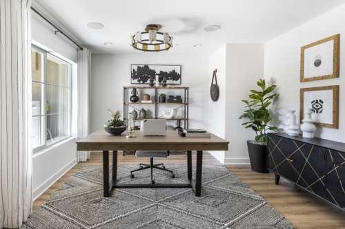 Plan 5 Model Home Office